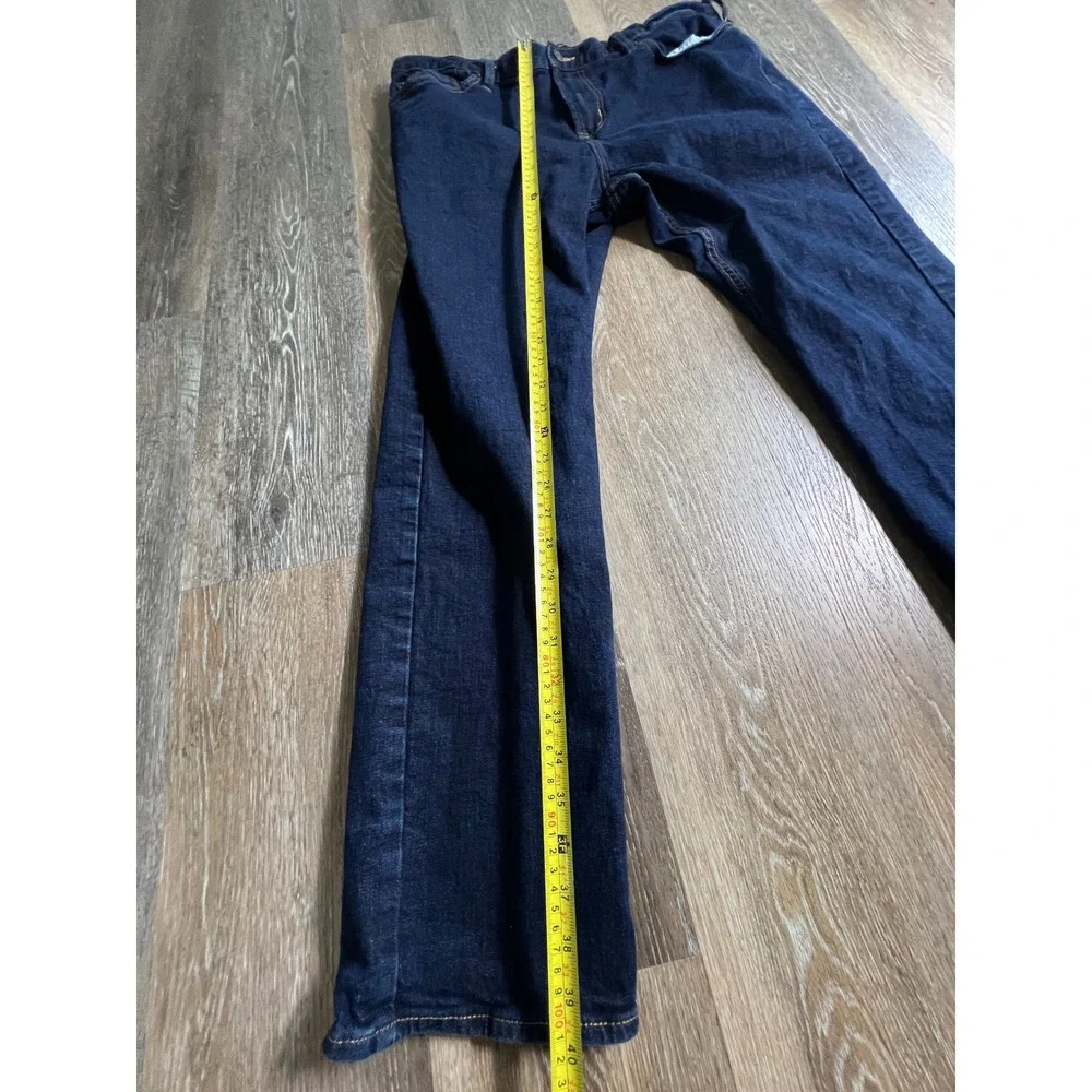 Old Navy Slim Built-In Flex Jeans Mens 40x32 Dark Wash Indigo Stretch Denim